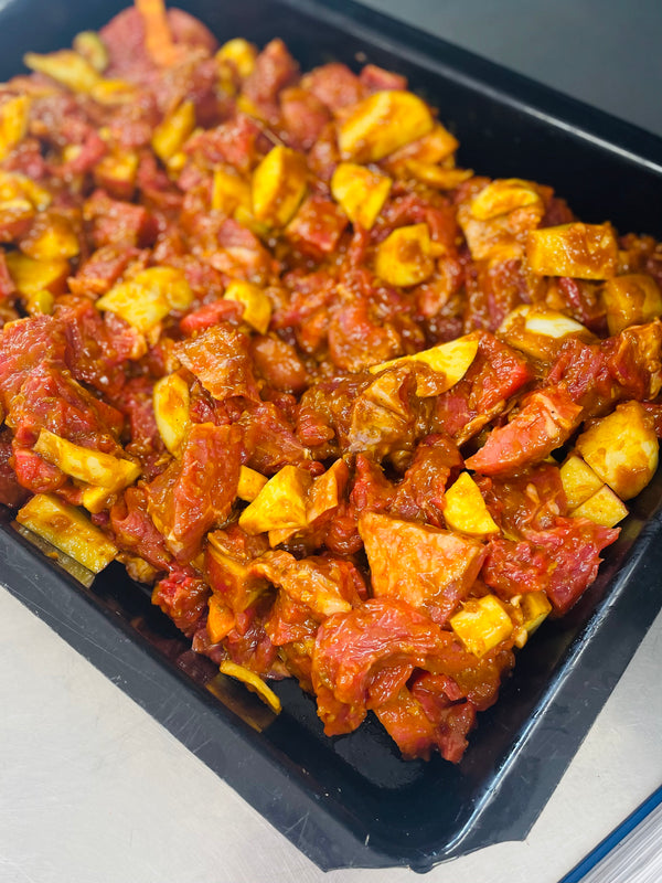 Curry Beef Slowcooker  (per kg)