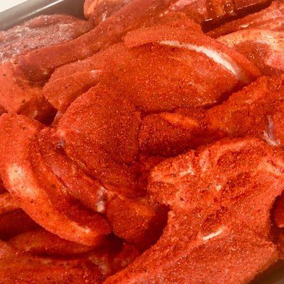 Double smoke Pork Pieces (per kg)