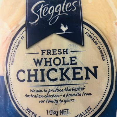 Whole Chicken Frozen (size 16, per each)
