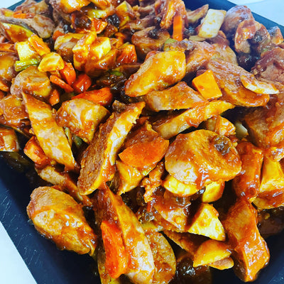 Curried Sausage Casserole (per kg)