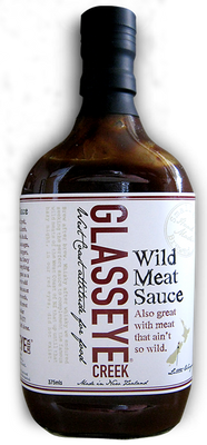 Glasseye Creek Wild Meat Sauce GF (420ml per each)